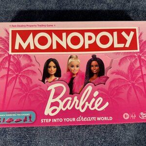 Monopoly: Barbie Edition – Unopened (Box has wear)